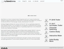 Tablet Screenshot of mygamedemos.com